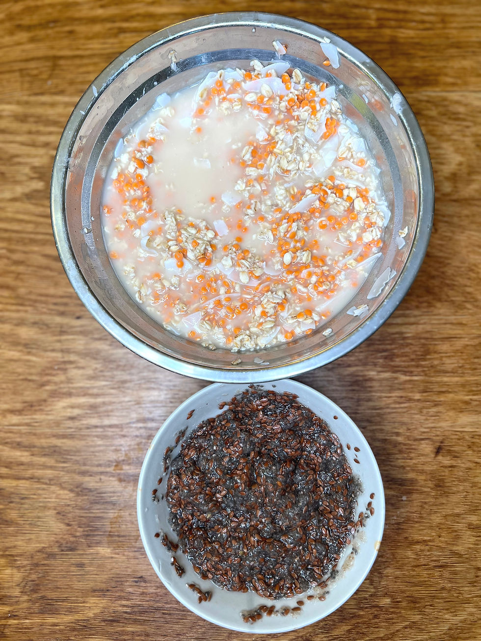 כל המרכיבים המקדימים נכנסו להשרייה 