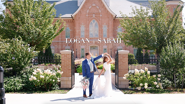 Provo LDS Temple Wedding
