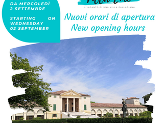 NUOVI ORARI DI APERTURA - NEW OPENING HOURS