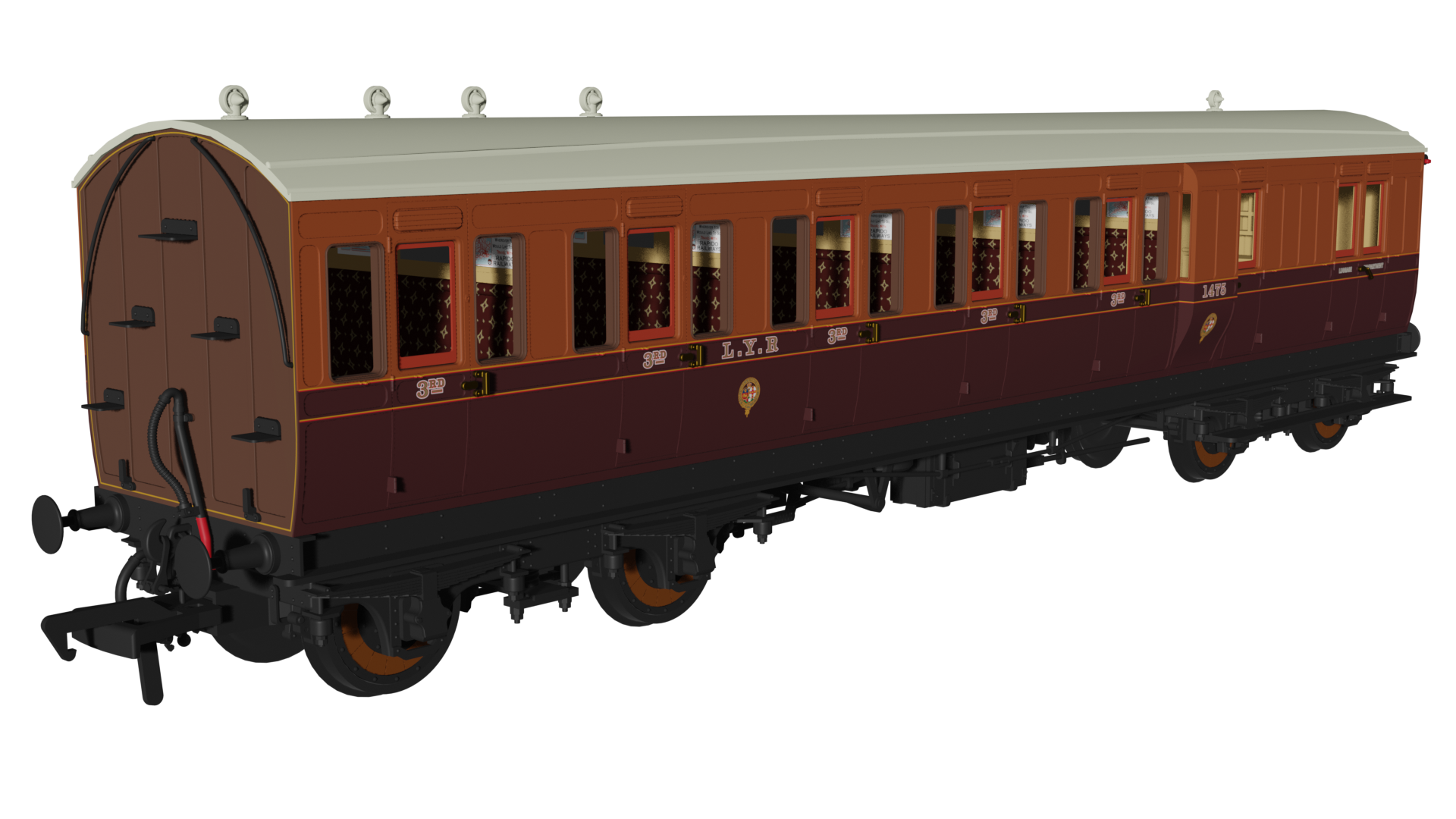 #*# L&Y ‘Evolution’ Non-Corridor Brake Third No.1475
