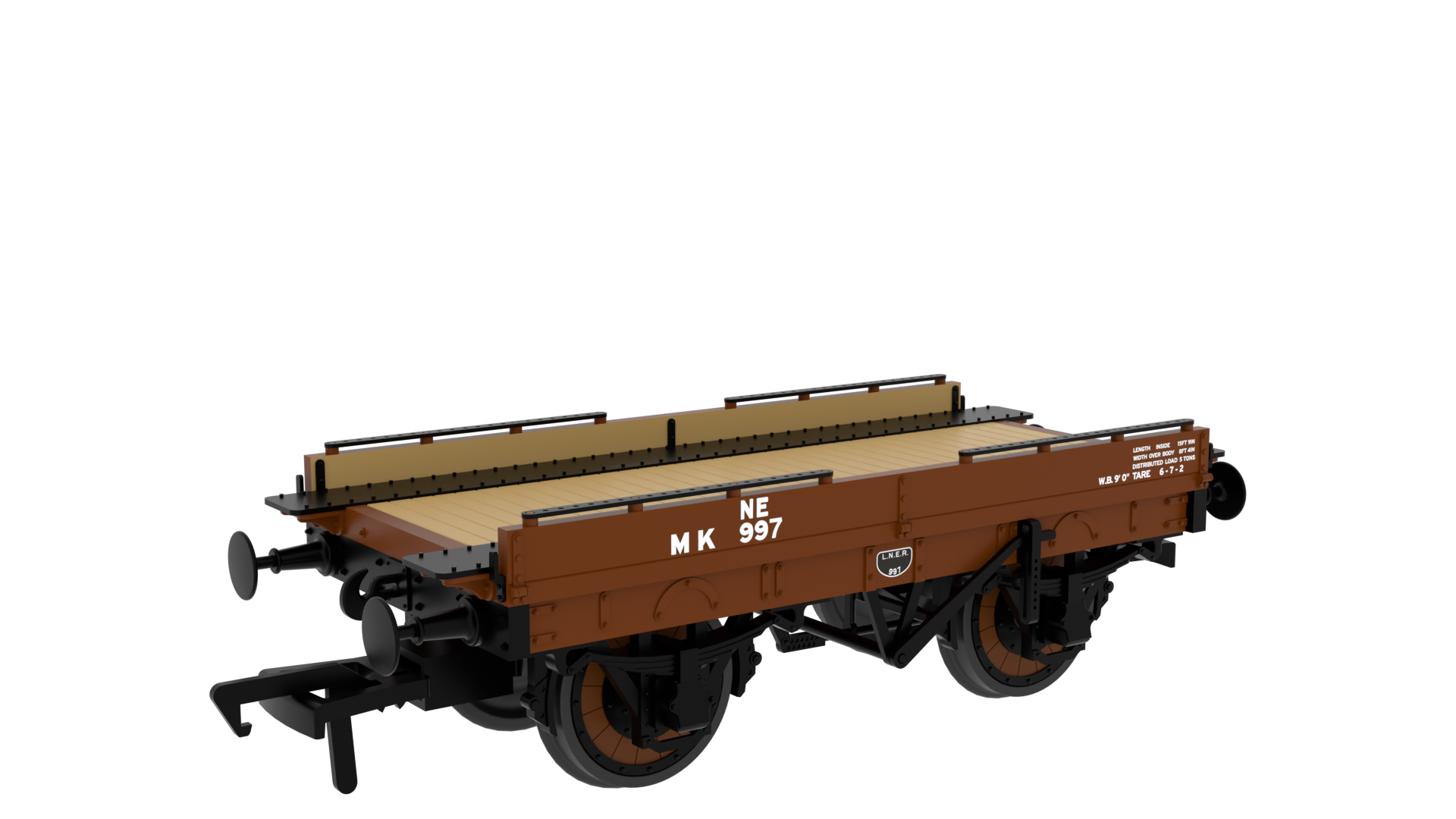 #*# LNER ‘Evolution’ Open Carriage Truck No.997