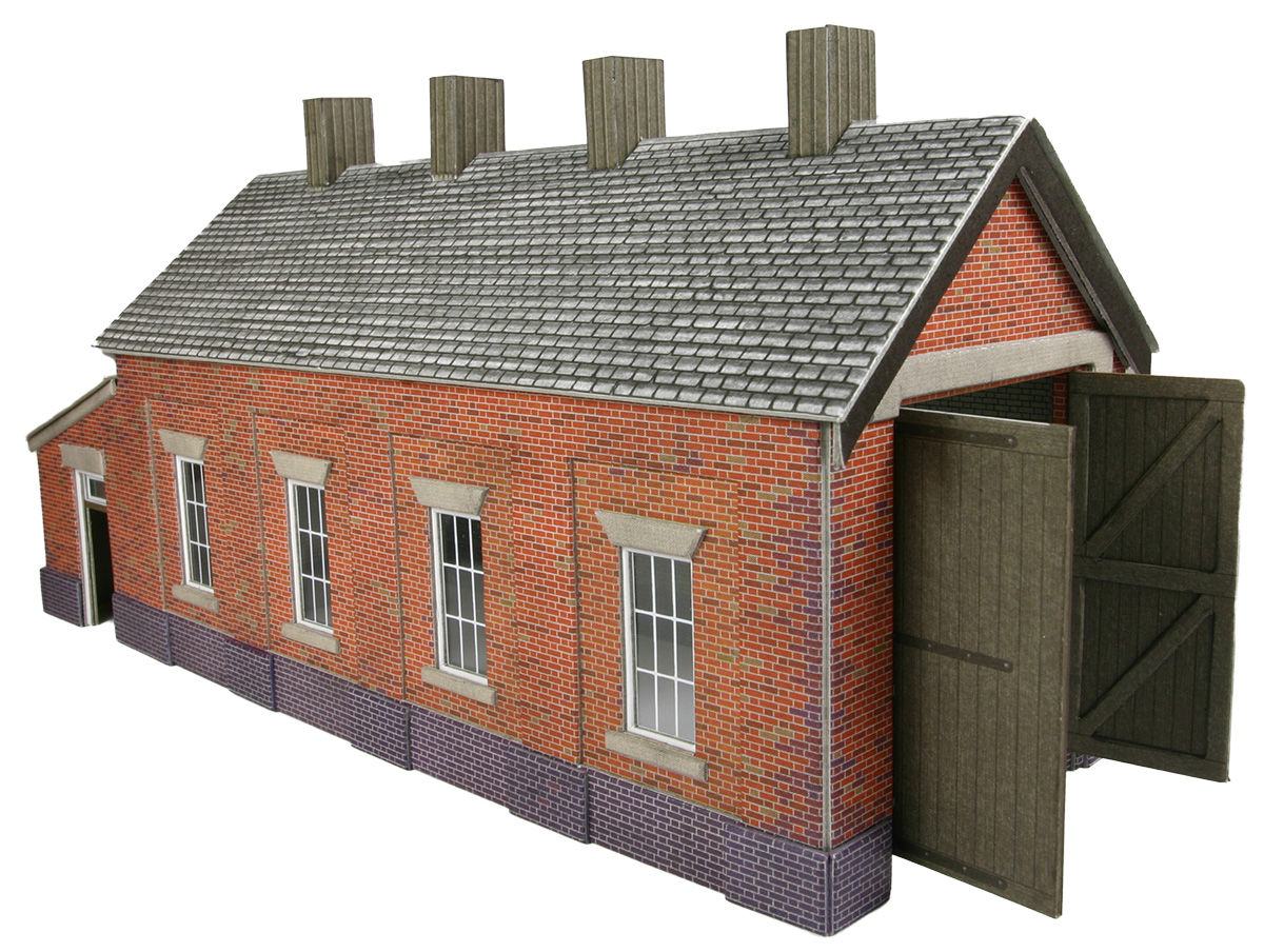 SINGLE ENGINE SHED - BRICK