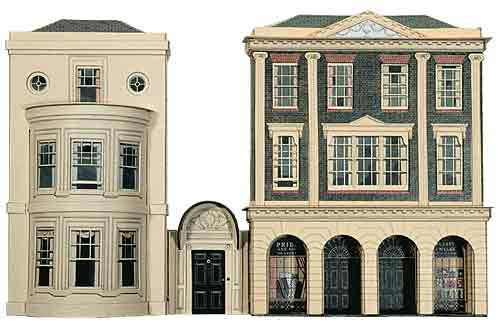 Regency Period Shops & House Card Kit