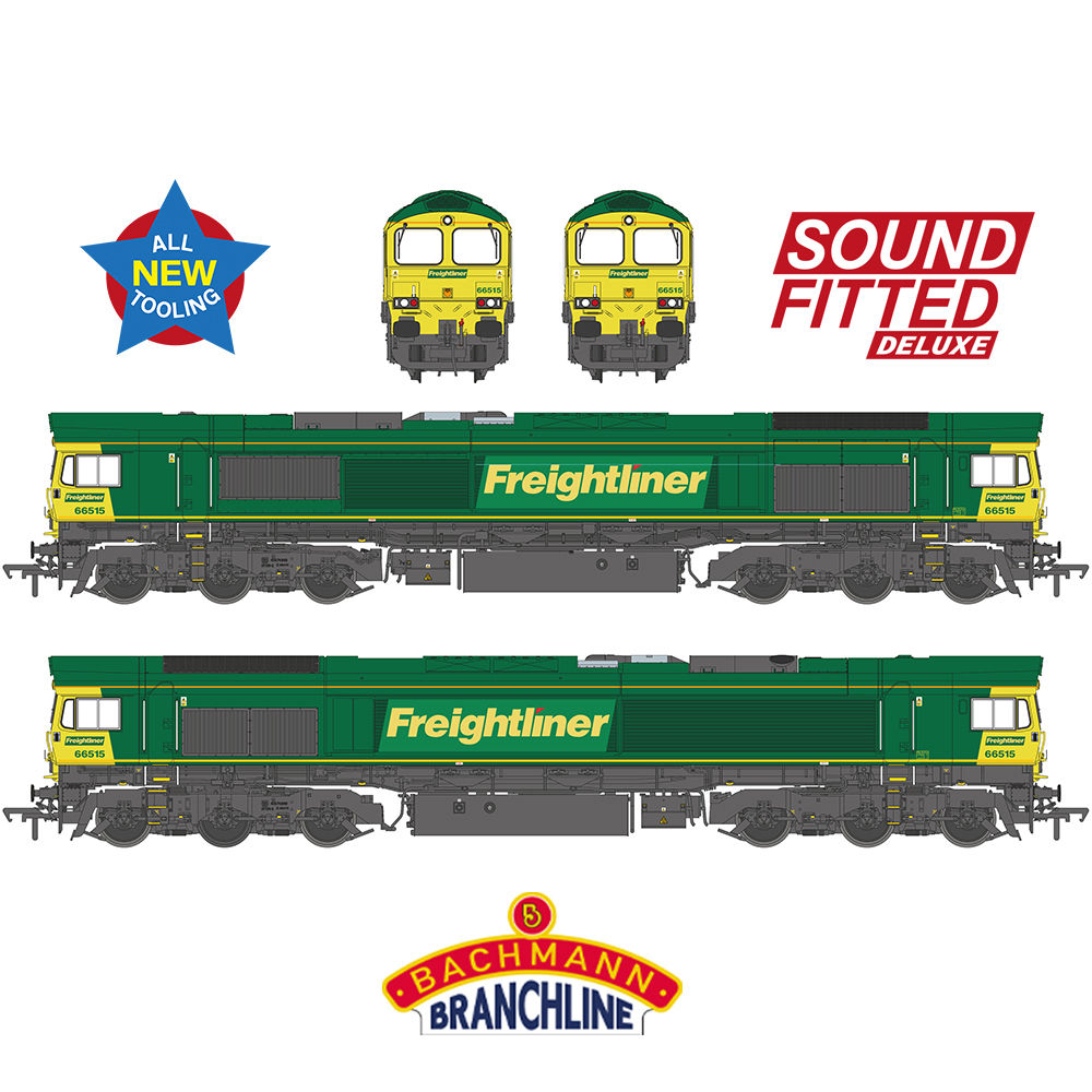 Class 66/5 66515 Freightliner Green