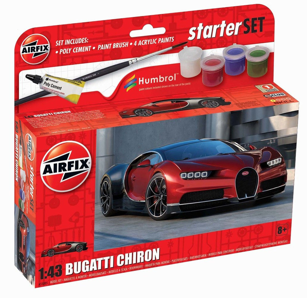 Small Starter Set Bugatti Chiron