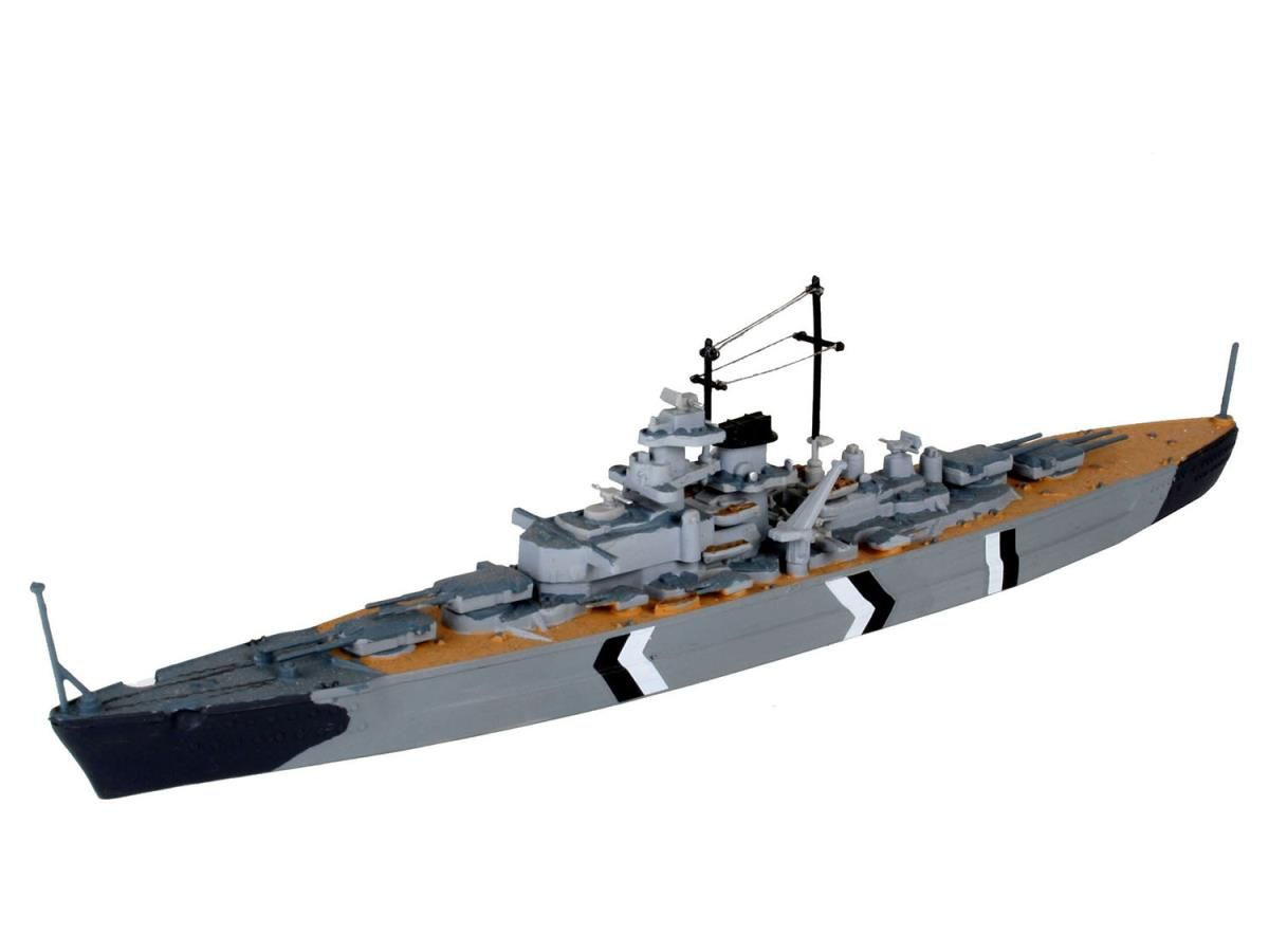 German Battleship Bismarck Starter Kit (1:1200 Scale)