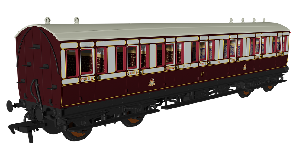 #*# Caledonian ‘Evolution’ Non-Corridor Composite No.129