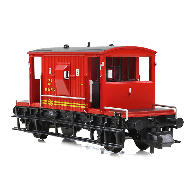 Thumbnail: BR 20T CAR Brake Van Royal Mail Red