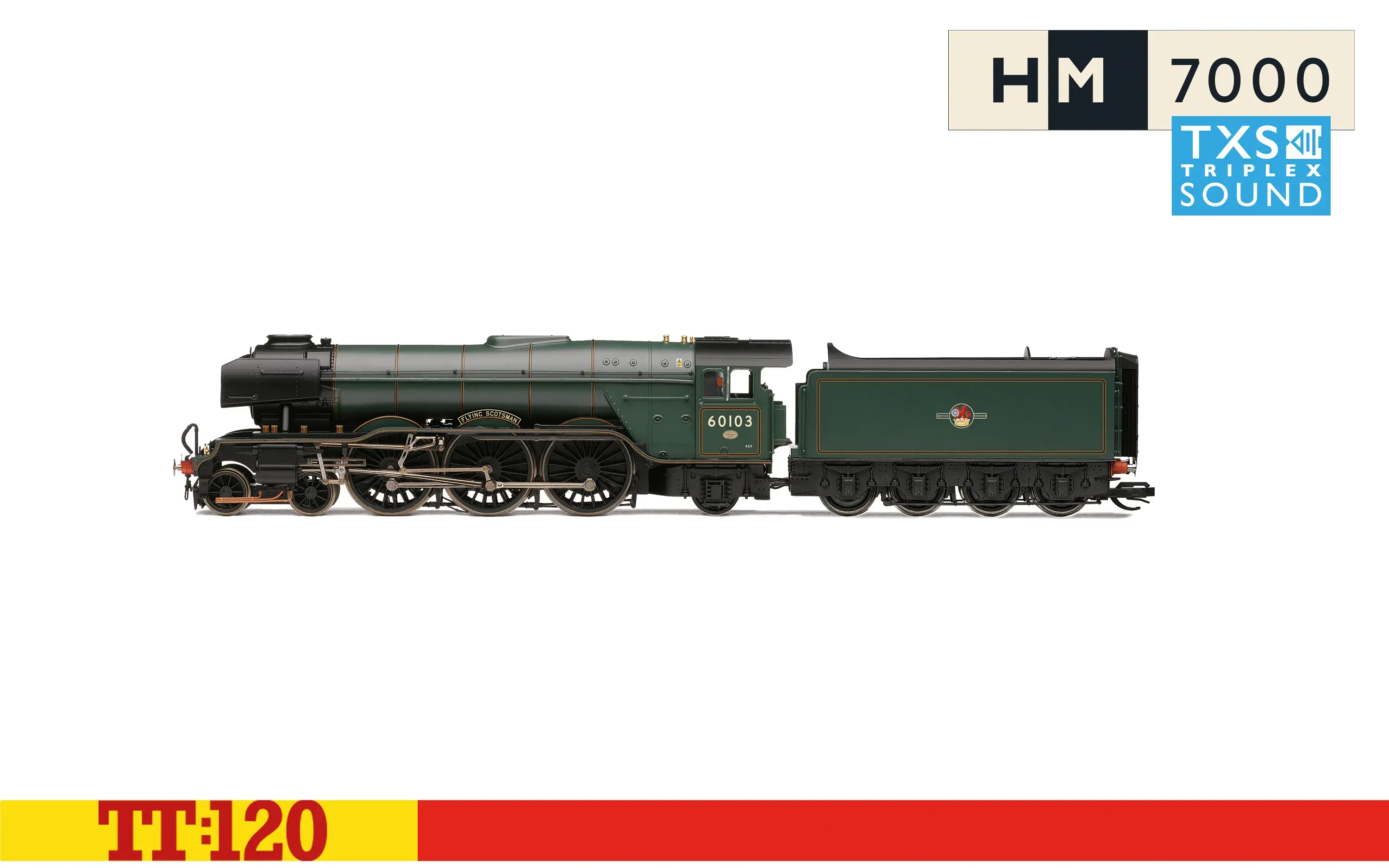 #*# BR (Late) - Class A3 - 60103 Flying Scotsman Preserved - DCC Sound Fitted