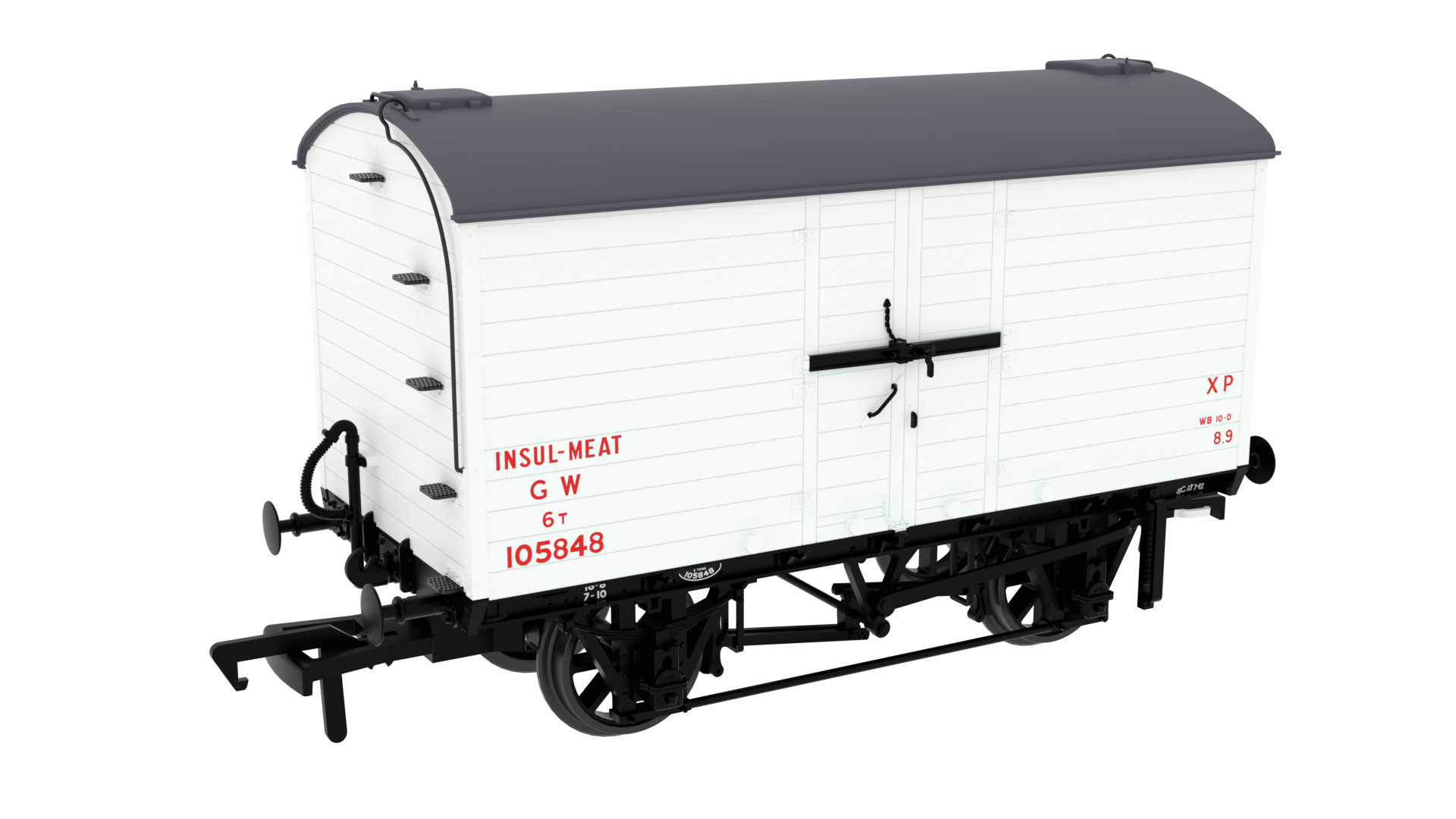 #*# Diagram X9 MICA - No.105848 GWR Post-36 White