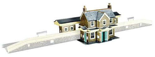 Country Station Building Card Kit
