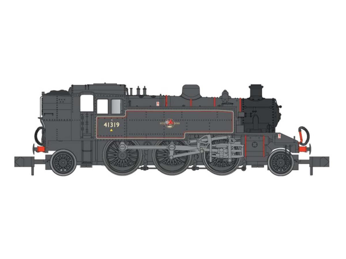 #*# Ivatt 2-6-2T 41319 BR Late Lined Black