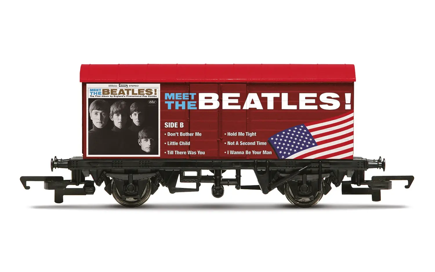 Meet The Beatles 'Please Please Me' US and UK Album Covers Wagon