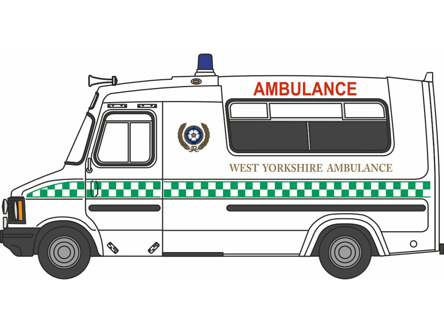 #*# Bedford CF Hanlon Ambulance West Yorks Ambulance Service