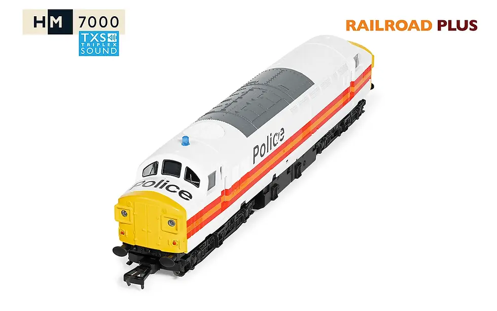 Thumbnail: #*# BR - Class 37 - '37093' Police Livery (DCC Sound Fitted)