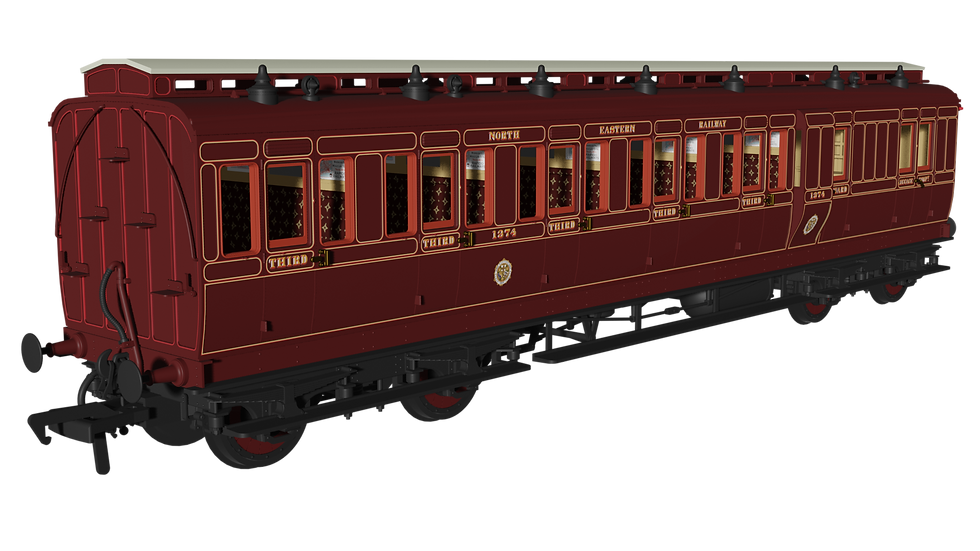 #*# NER ‘Evolution’ Non-Corridor Brake Third No.1374