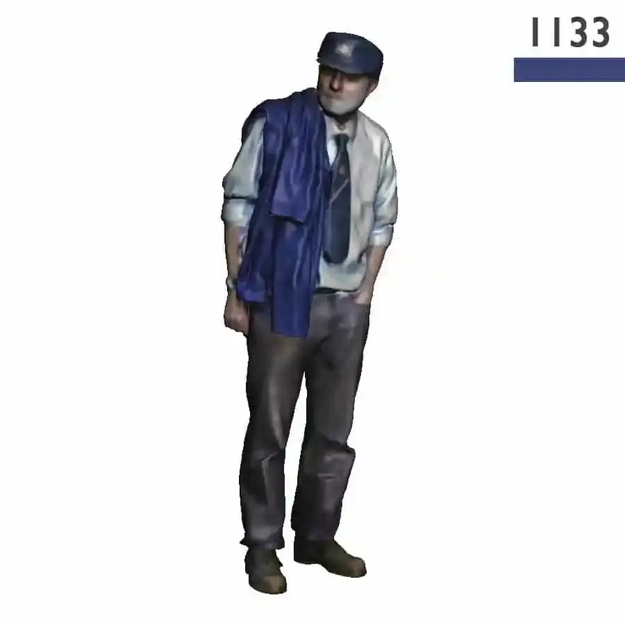 BR Loco Crew with jacket