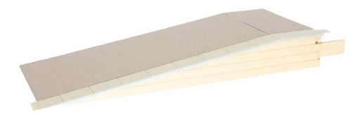 7B-005-002 Kitmaster Genesis - Low Relief Stone Factory End (Doors Only) Building Kit main image 1