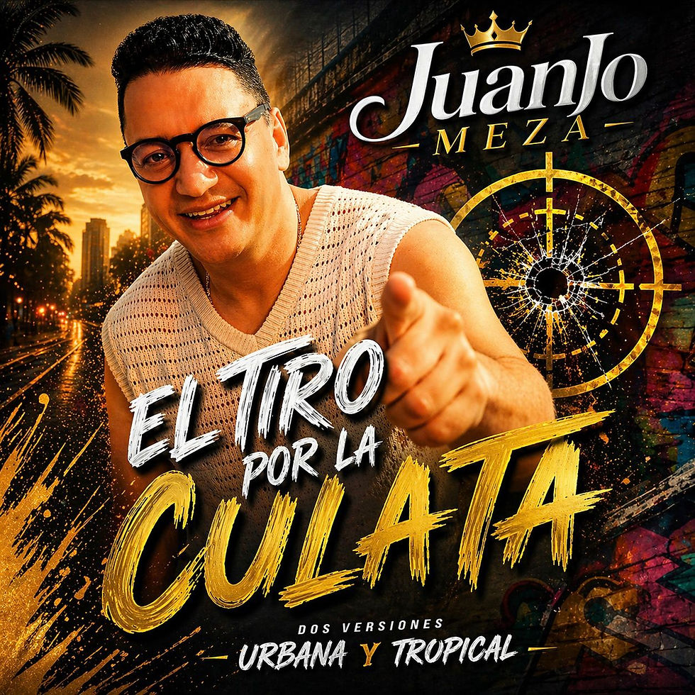 JUANJO MEZA presenta “EL TIRO POR LA CULATA”