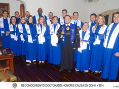 Una noche de honor y compromiso social: Doctorados Honoris Causa exaltan el liderazgo humanitario