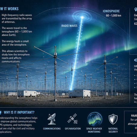 Las teorías conspiratorias, sobre el programa HAARP