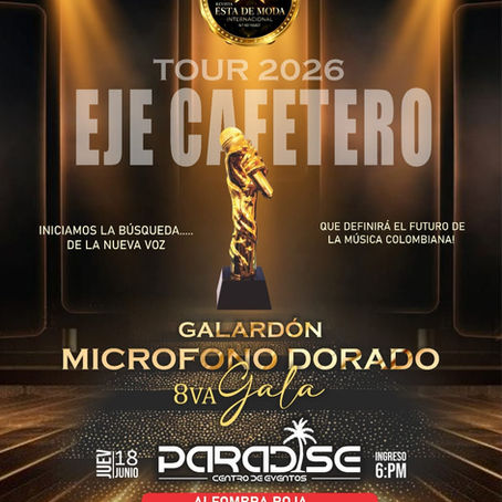 Microfono Dorado
