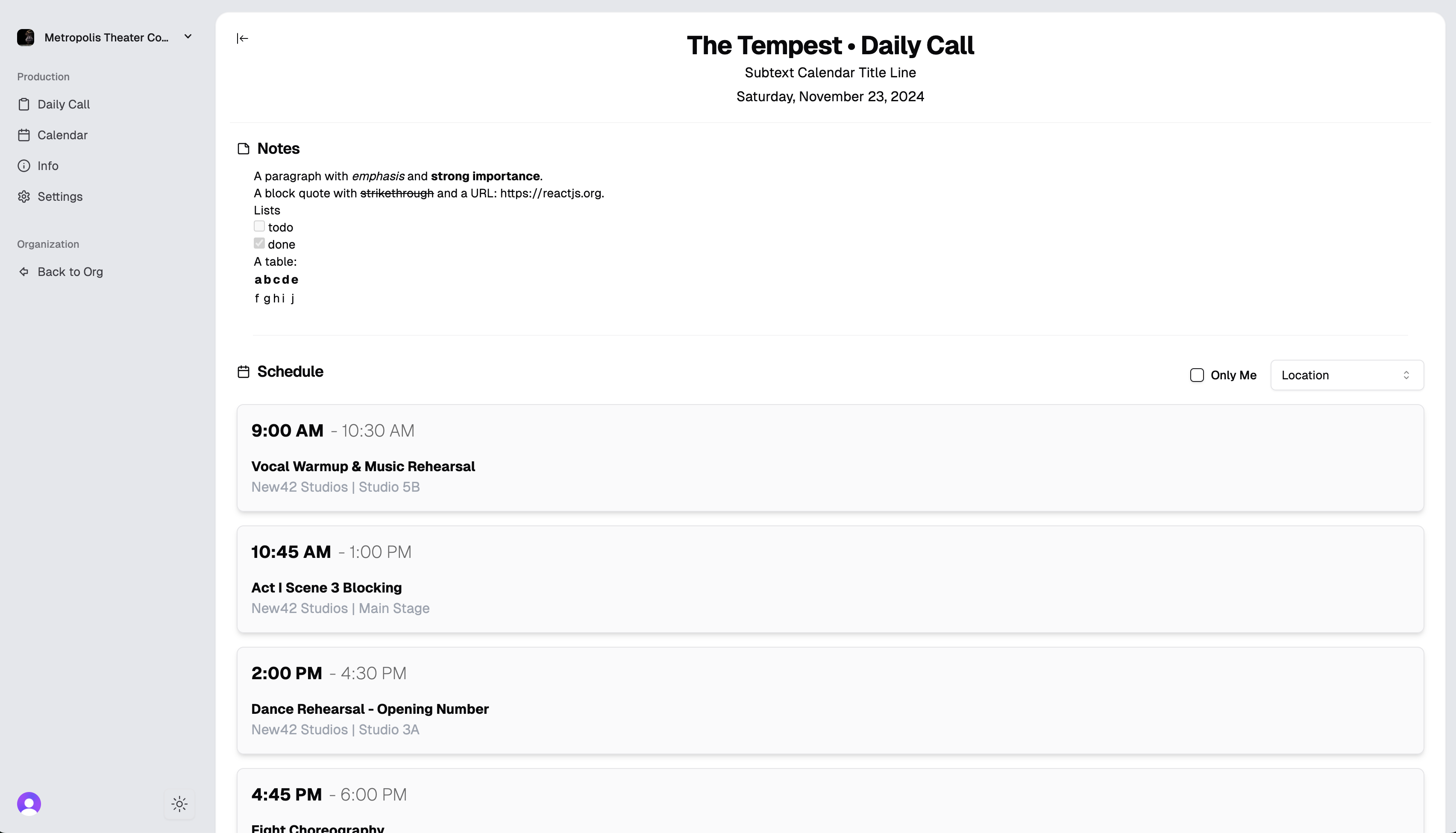 App screenshot