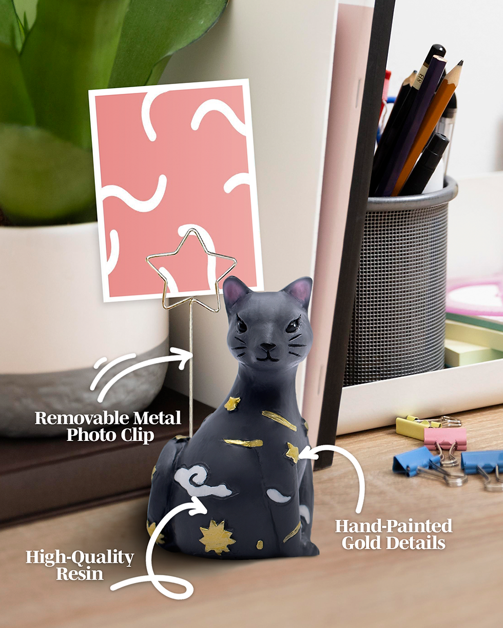 Thumbnail: Tarot Moon Cat Figurine