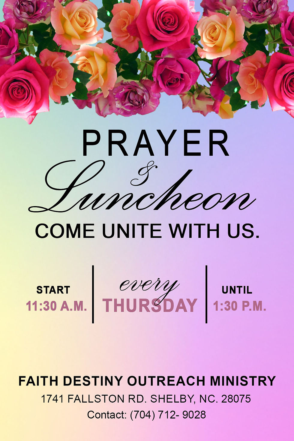 Prayer & Luncheon