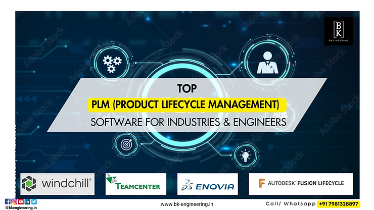 Top PLM - Product Lifecycle managment software for industries and engineers
