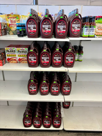 Hersheys Chocolate Syrup discounted at MyBargainmart