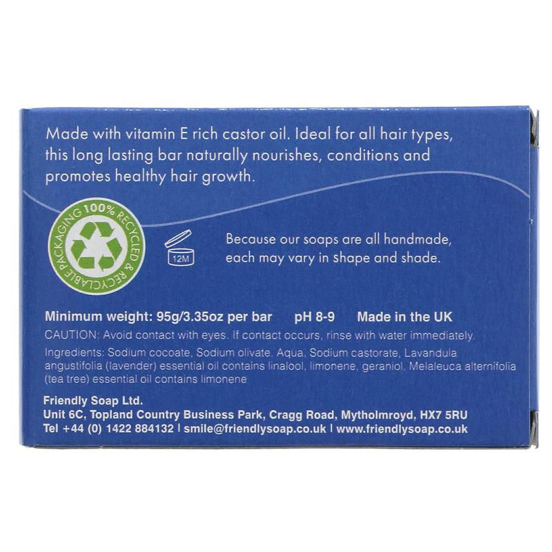 Thumbnail: Natural Shampoo Bar - 95g - Lavender & Tea Tree - FRIENDLY