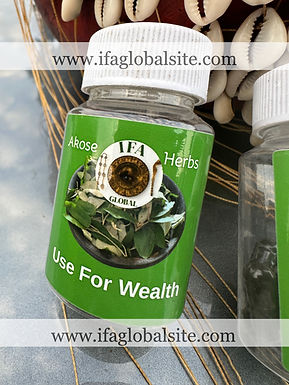 Akose Herbal Plant Based For Wealth/Money- 16 Capsules ( small )