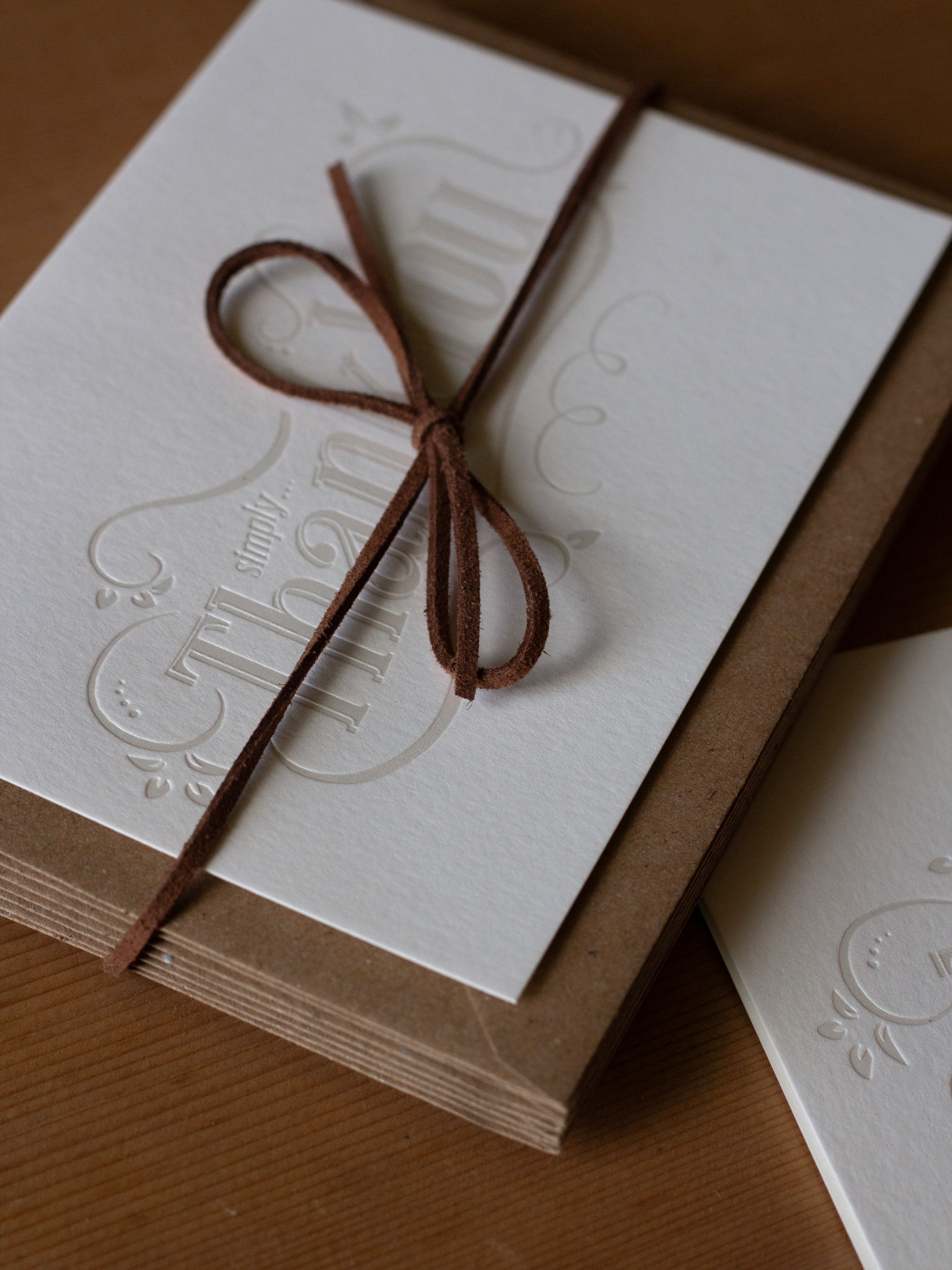 Foil Notecard - ThankYou - Pack of 8