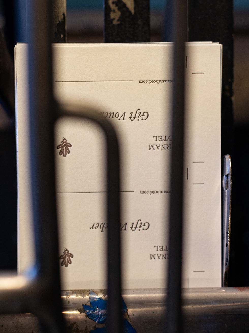 Letterpress Gift Cards