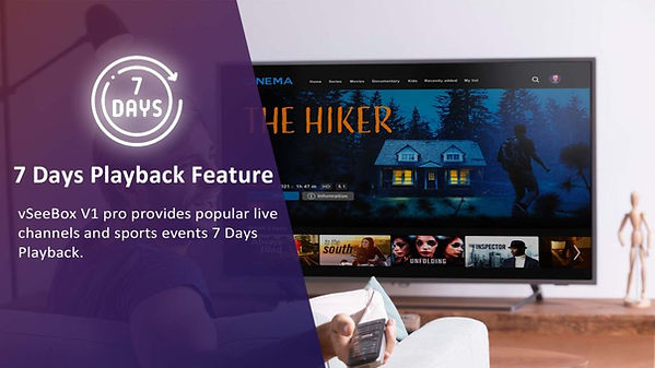 7 days playback feature