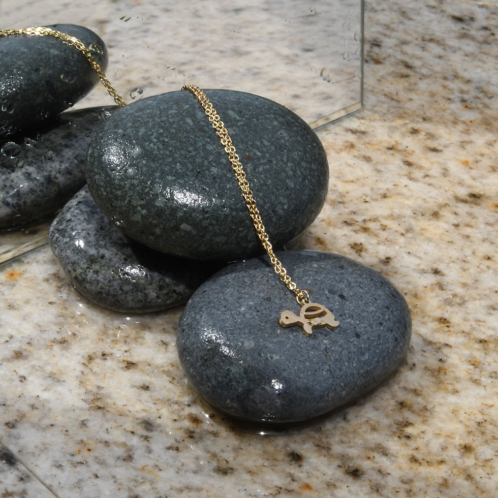 Thumbnail: Cute Turtle Necklace