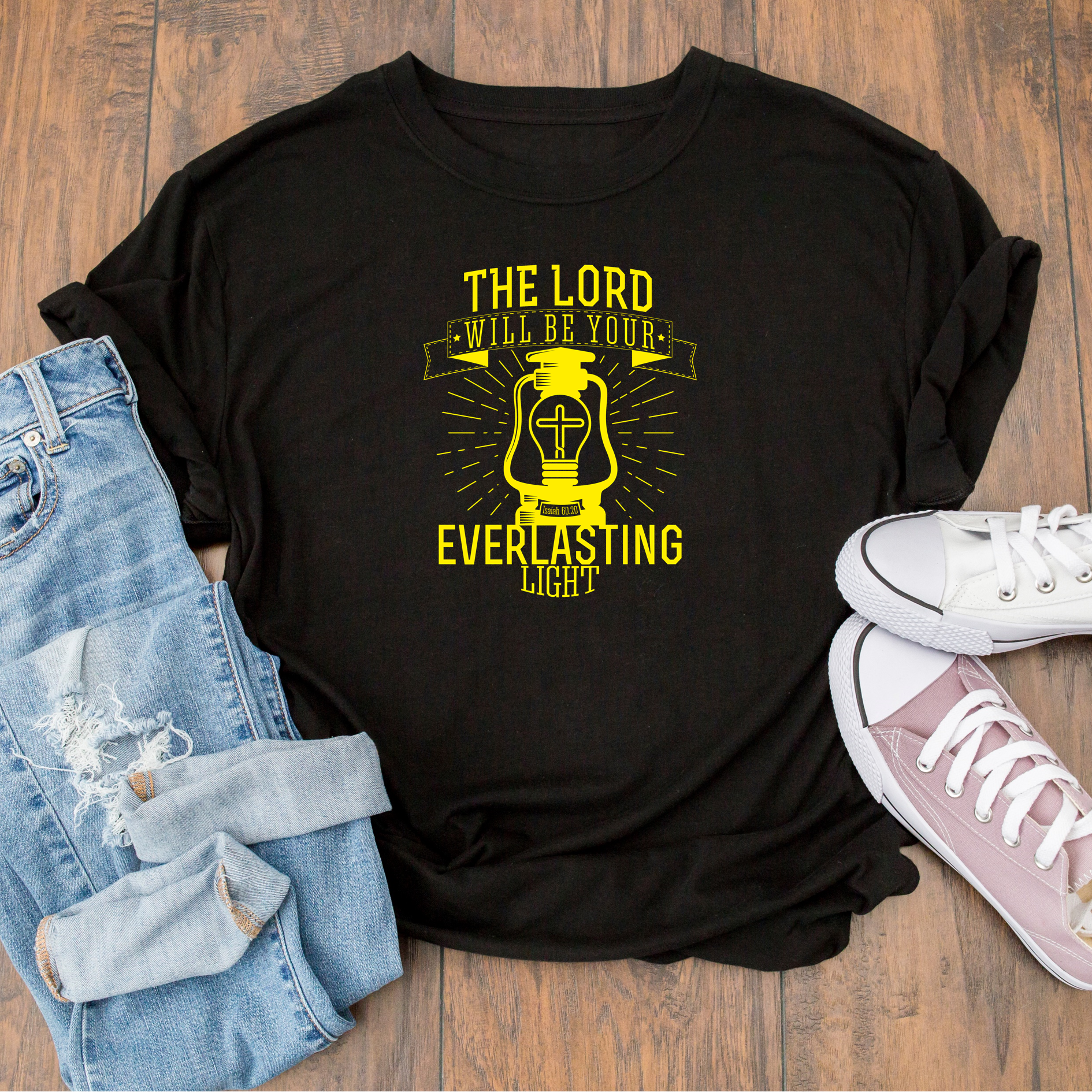 Everlasting Light Christian T-shirt