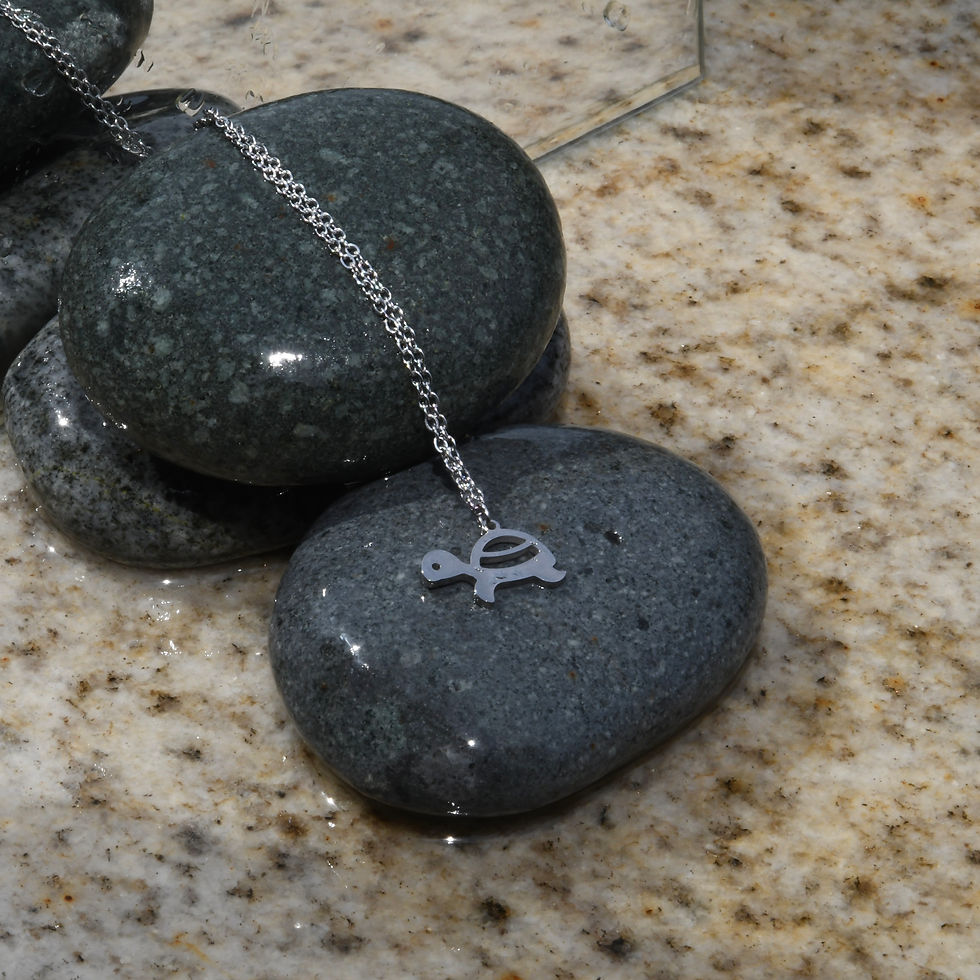 Thumbnail: Cute Turtle Necklace