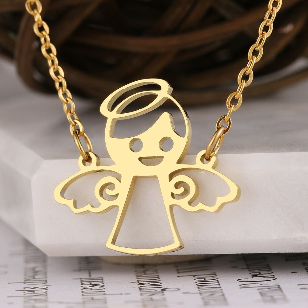 Unique Angel Christian Necklace