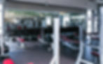 Area pesi liberi del centro fitness 2fit di Bolzano