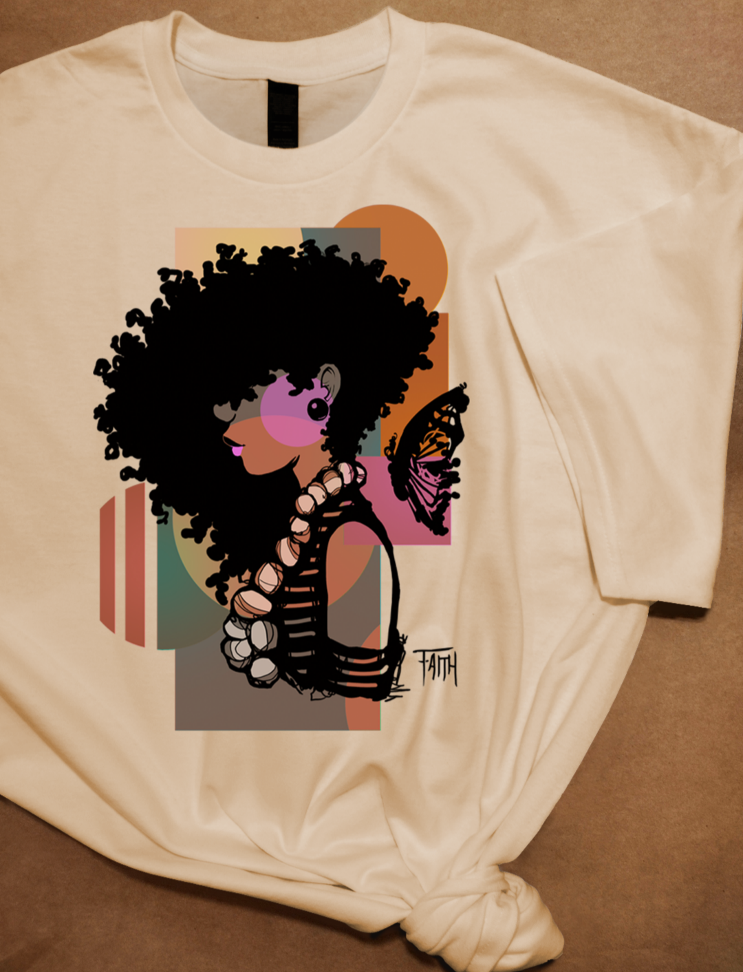 Faith Walker Tan Unisex Tee