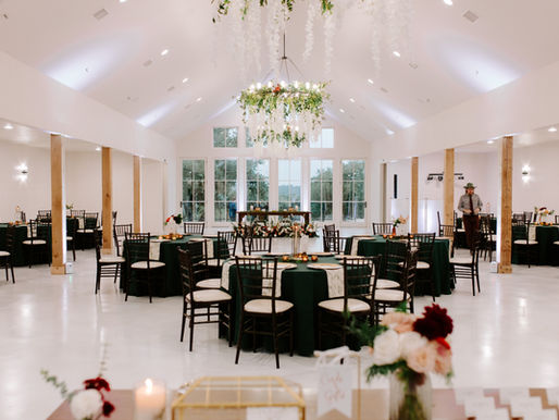 A decorated Baker Hall