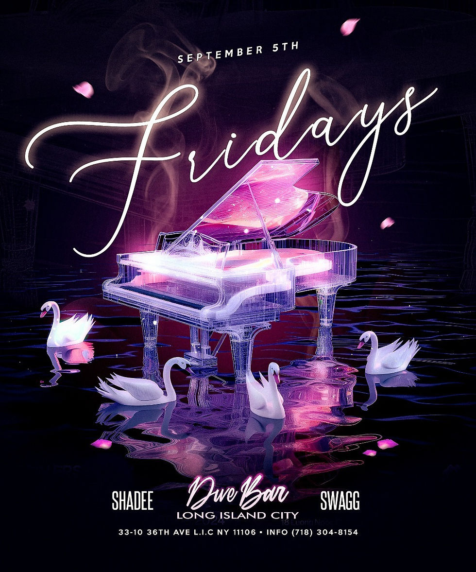 Friday Nights at Dive Bar LIC with Shadee & Swagg