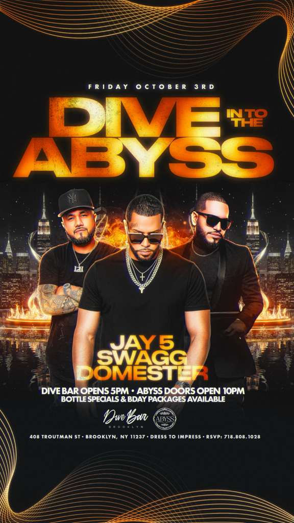Dive Into the Abyss | Jay 5 x Swagg x Domester Live at Dive Bar BK & Abyss Brooklyn