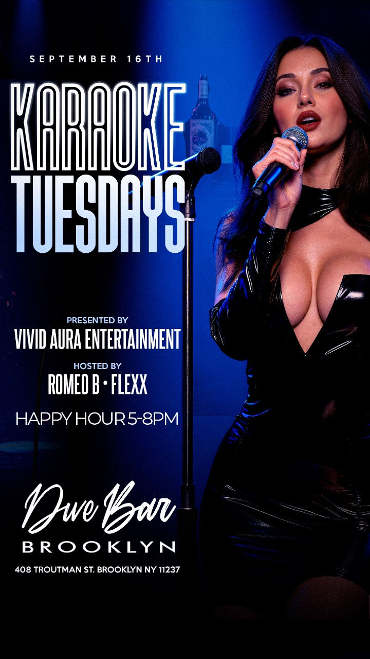Karaoke Tuesdays at Dive Bar BK – September 16th