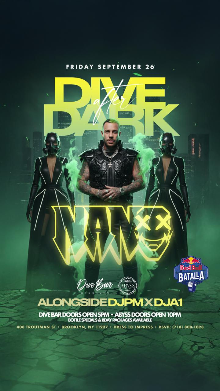 Dive After Dark with NANO | Live at Dive Bar BK & Abyss Brooklyn
