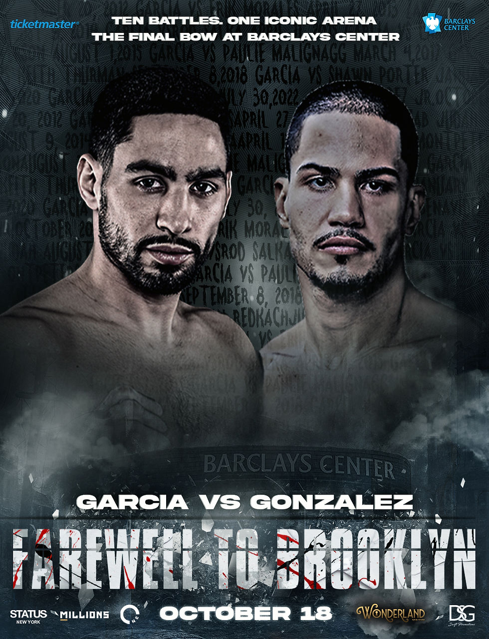 Boxing Night Garcia vs. Gonzalez