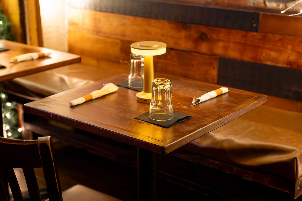 interiors of Lunera Restaurant