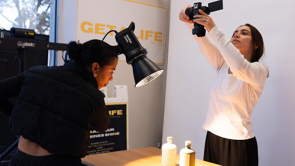 Team Get A Life Studios working together